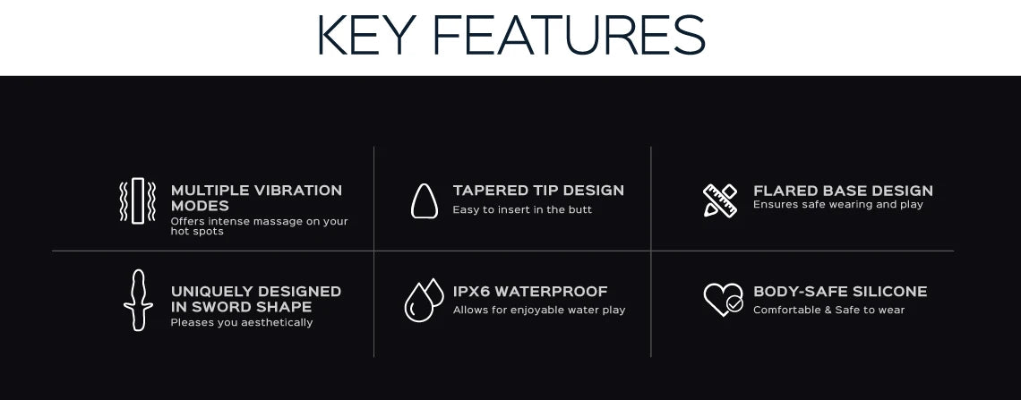 Silicone Vibrating Body Massager with 10 Modes