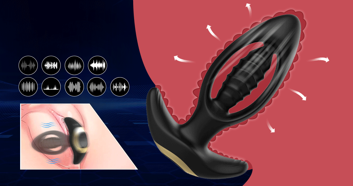 Wireless Silicone Body Massager with 9 Modes