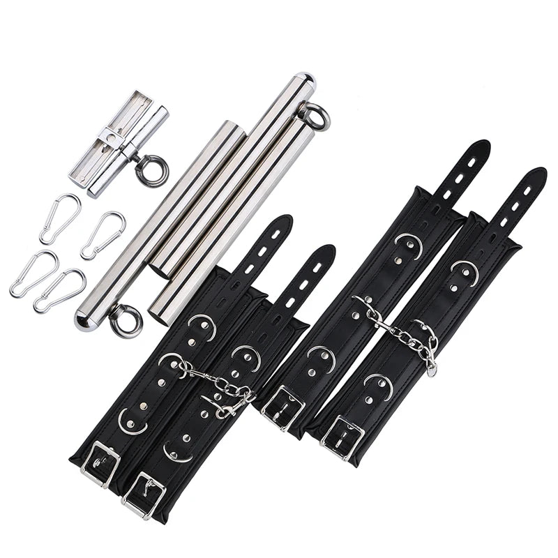 Adjustable Couple Restraint Set with Soft Cuffs