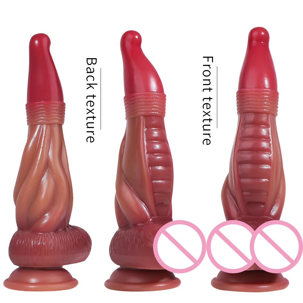 Fantasy-Themed Silicone Massage Wand