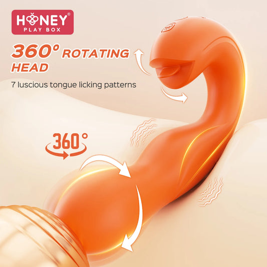 4-in-1 Rechargeable Rotating Massager