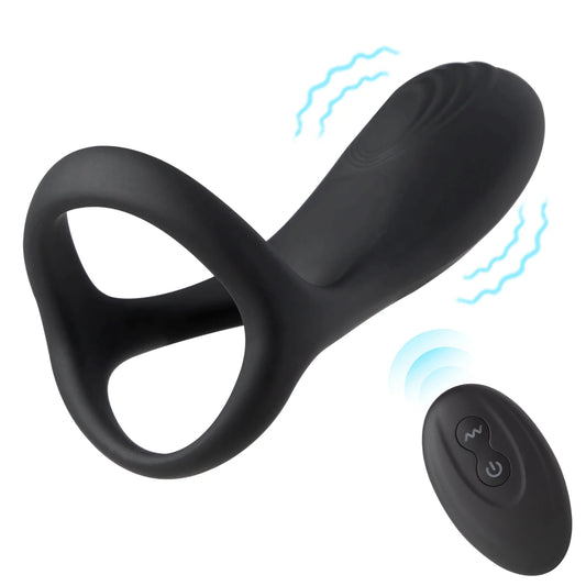 Rechargeable Silicone Performance Ring with 10 Vibration Modes