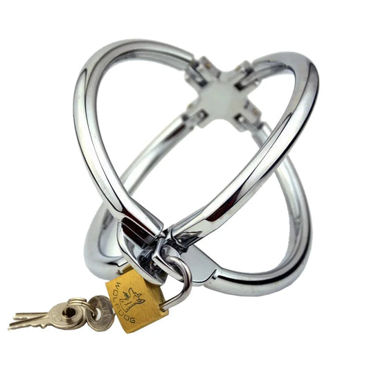 Adjustable Metal Handcuff Set with Lock