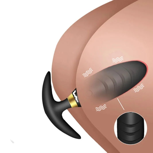 Butt Anal Plug Vibrators Prostate Massager