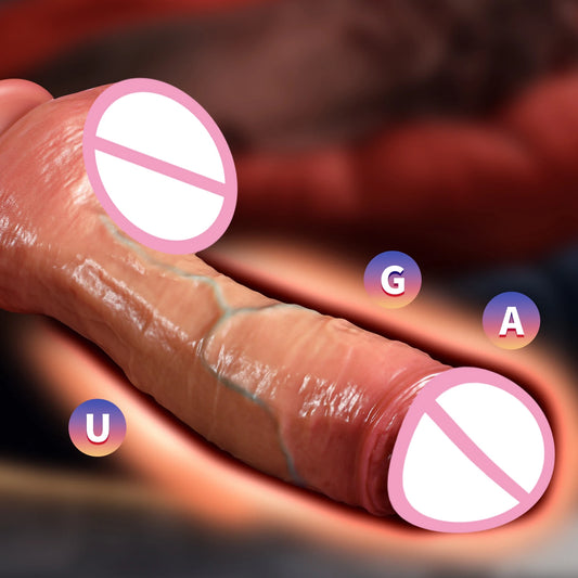 Real-Feel Silicone Massage Wand