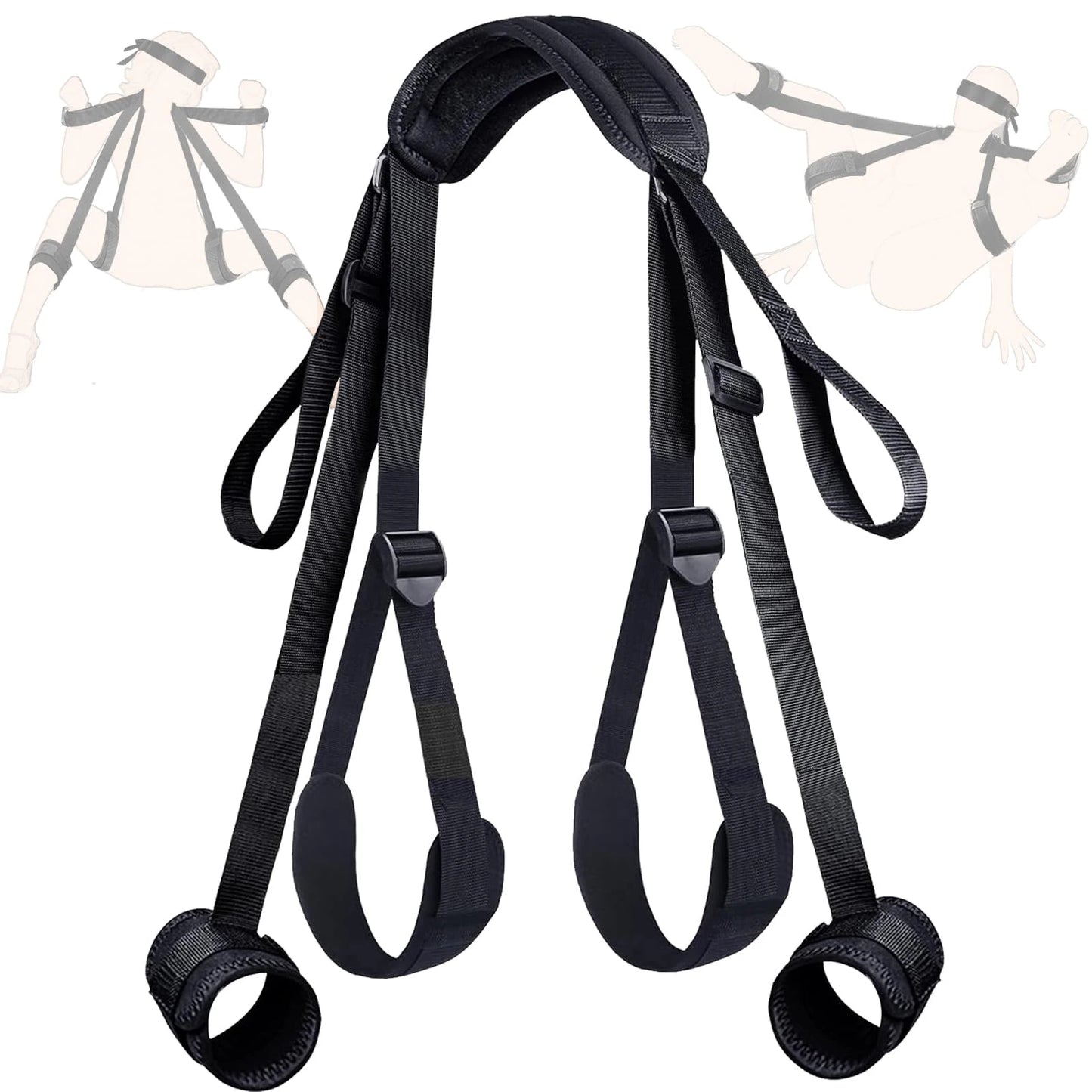 Adjustable Couple Restraint Strap Set