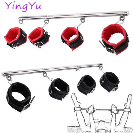 Adjustable Couple Restraint Set with Soft Cuffs